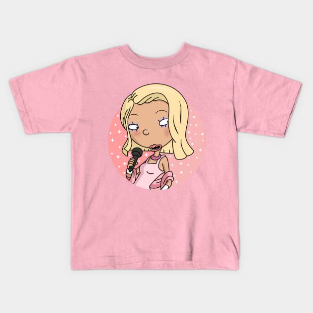 Courtney Kids T-Shirt by artxlife